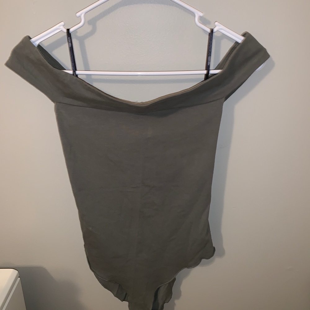Off the shoulder bodysuit